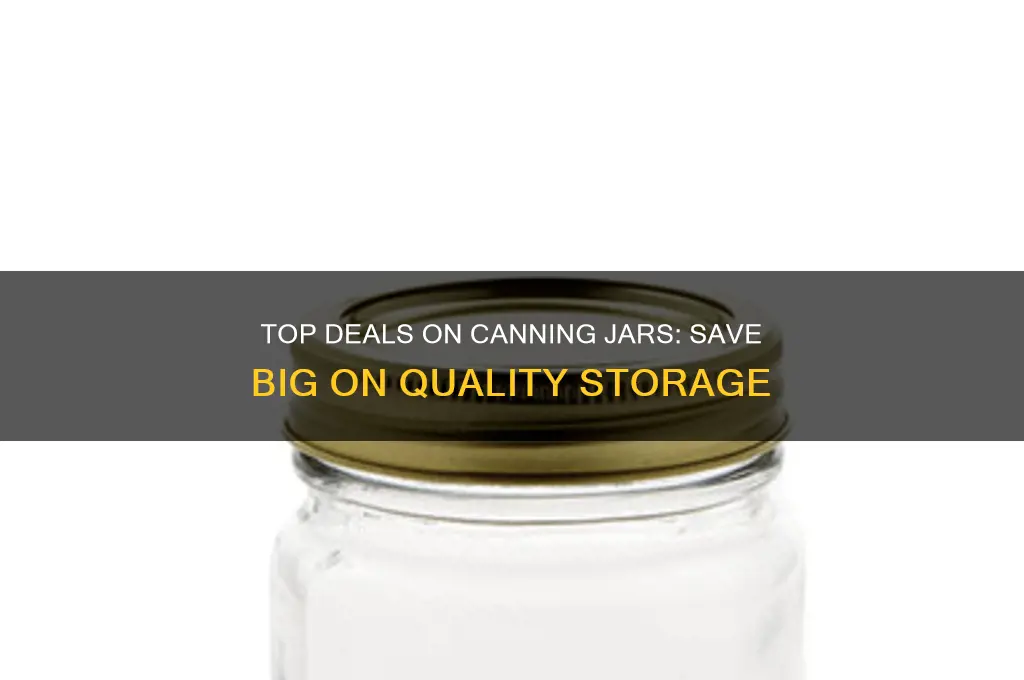 best price on canning jars