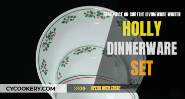 Corelle Livingware Winter Holly Dinnerware Set: Festive Dining at its Finest