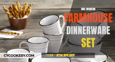 Modern Farmhouse Charm: BHG Dinnerware Set for Contemporary Tables