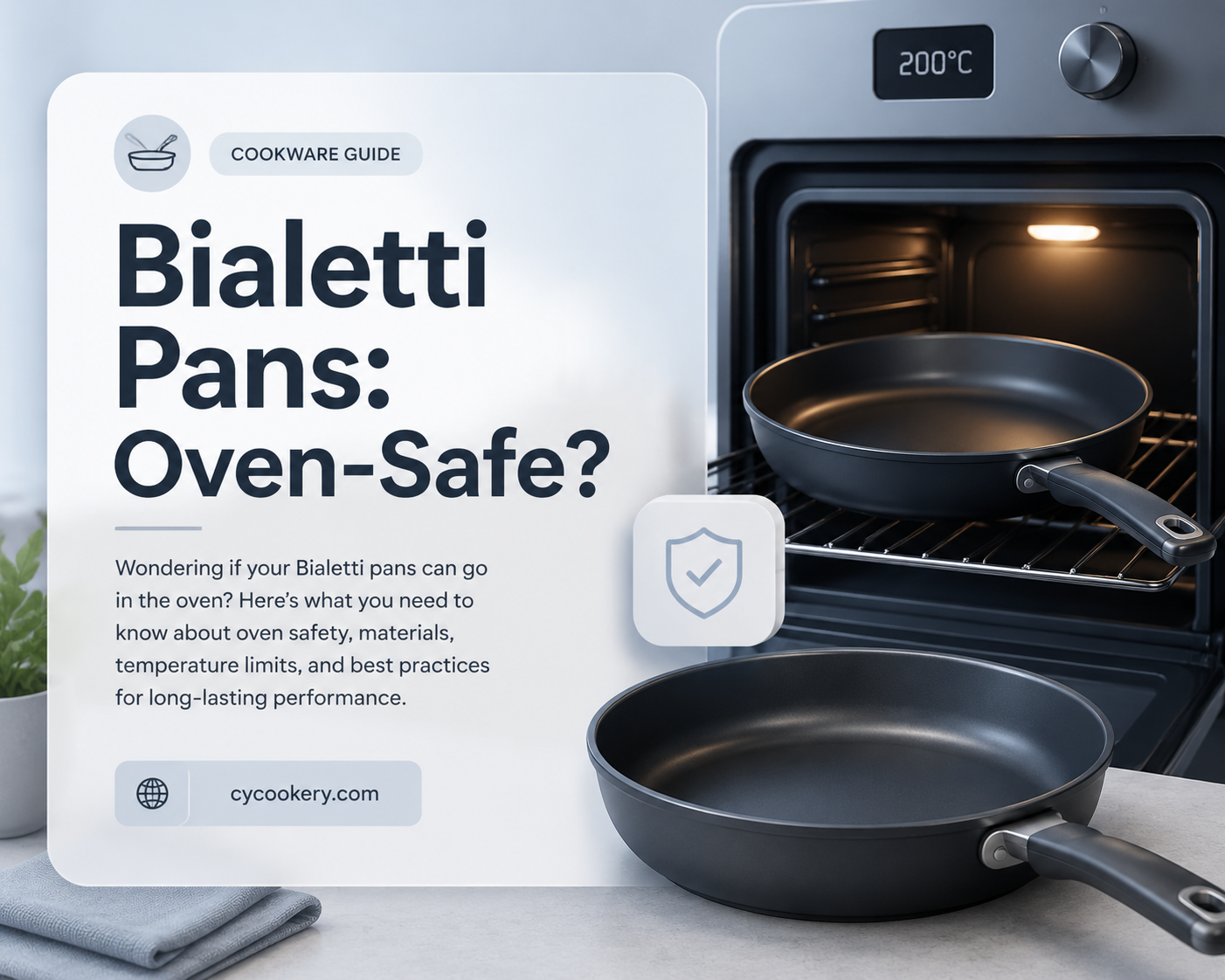 are bialetti pans oven safe