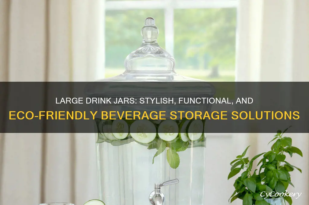 big jar for drinks