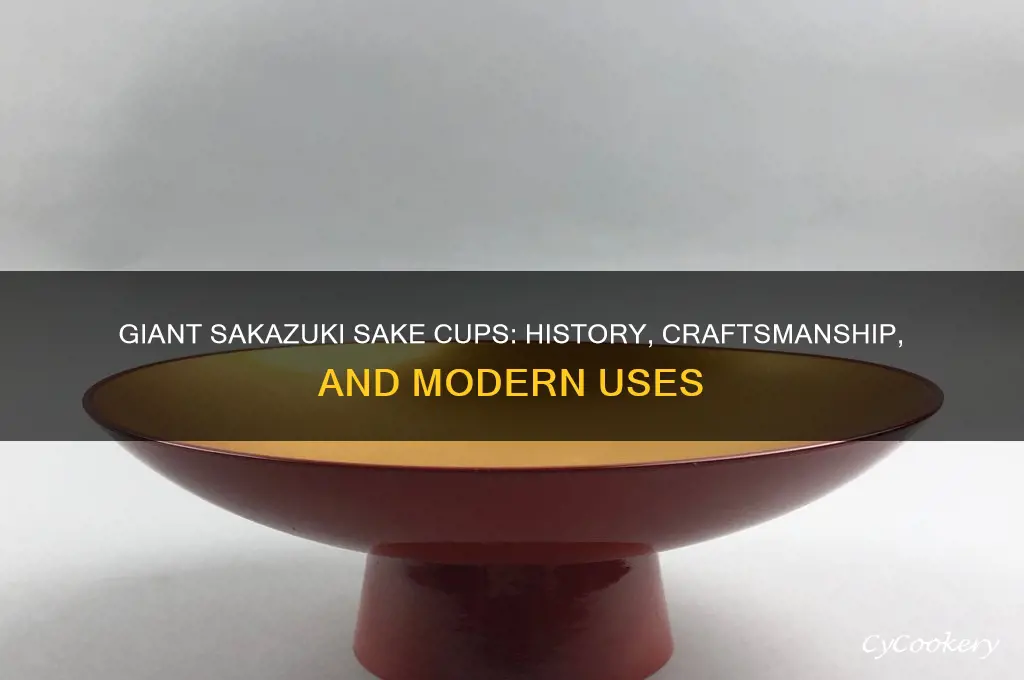 big sakazuki sake cups