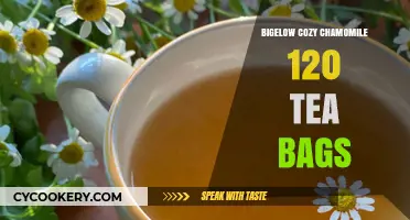 Bigelow Cozy Chamomile Tea: 120 Bags for Relaxing Moments
