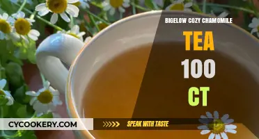 Bigelow Cozy Chamomile Tea: 100-Count Relaxation in Every Cup