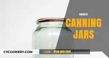 Discover the Largest Canning Jars for Preserving Your Harvest
