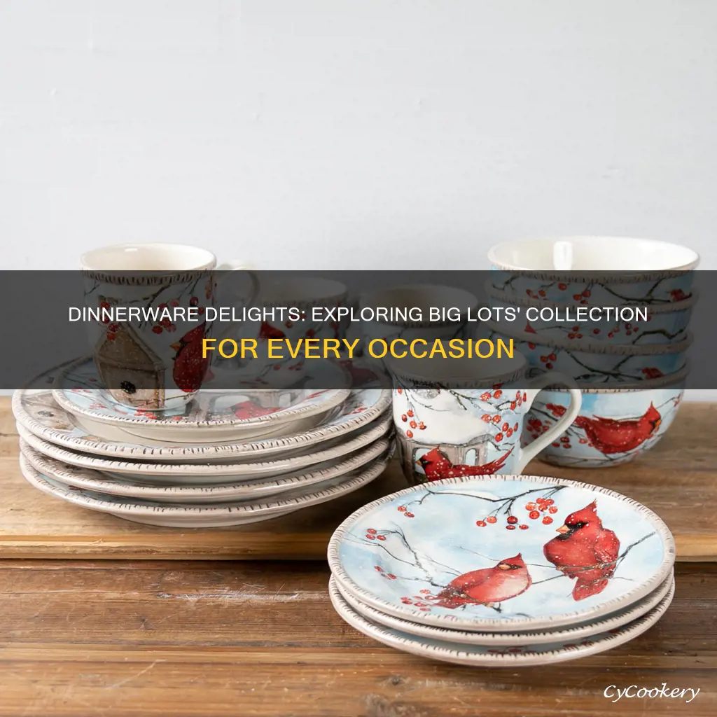 biglots dinnerware sets