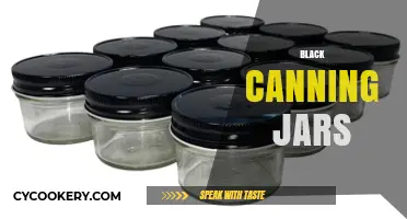 Elegant Black Canning Jars: Stylish Storage for Modern Kitchens