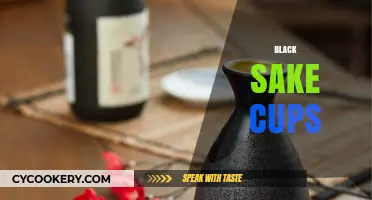 Elegant Black Sake Cups: Enhancing Your Japanese Drinking Experience