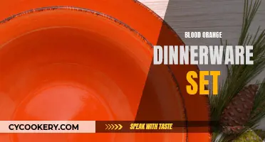 The Vibrant Charm of Blood Orange Dinnerware