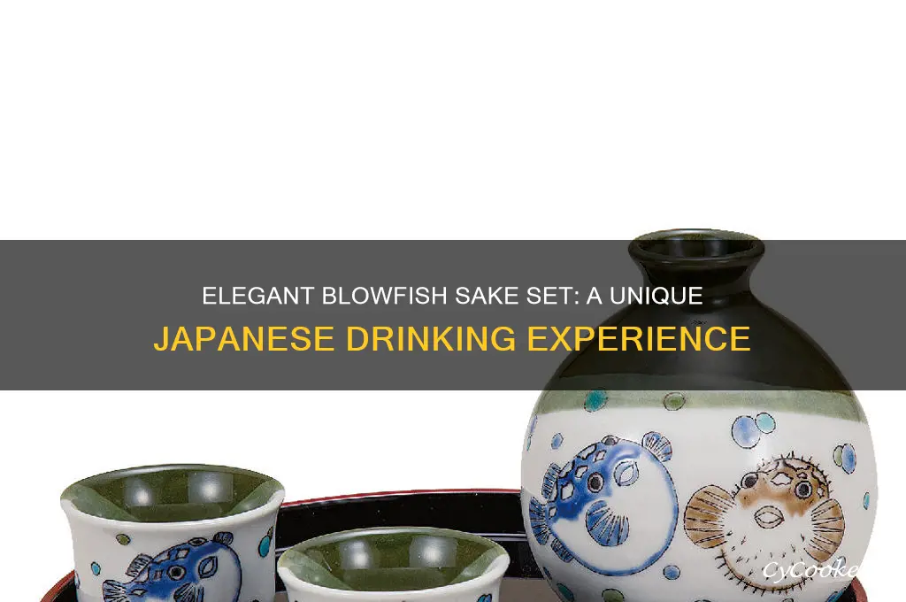 blowfish sake set