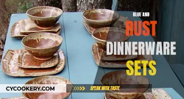 The Allure of Blue and Rust Dinnerware Sets: Elevating Your Dining Experience