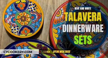 The Alluring Charm of Blue and White Talavera Dinnerware Sets