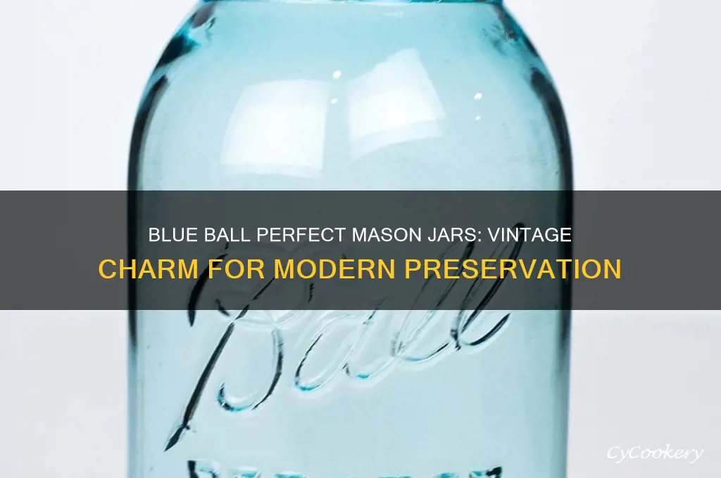 blue ball perfect mason jars
