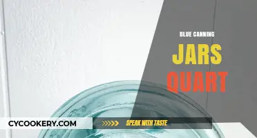 Blue Canning Jars Quart: Perfect for Preserving and Decorating Your Kitchen