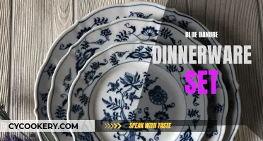 The Alluring Blue Danube Dinnerware Set: A Tabletop's Ocean Breeze