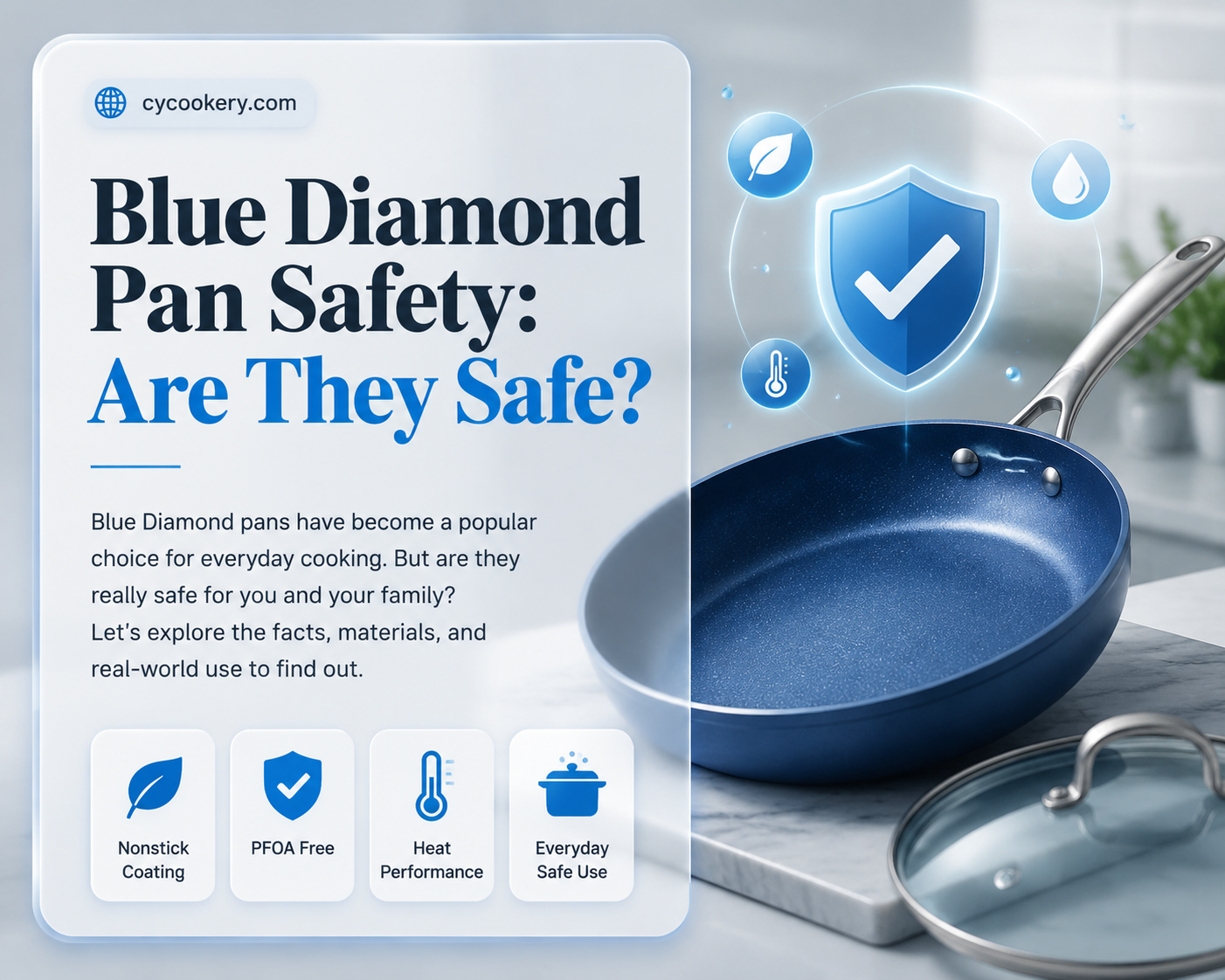 are blue diamond pans safe