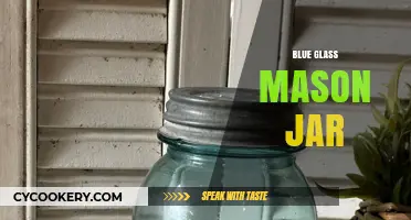 Charming Blue Glass Mason Jar Ideas for Home Decor & Storage