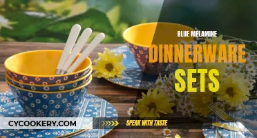 Melamine Magic: Elevating Dinnerware with a Touch of Blue