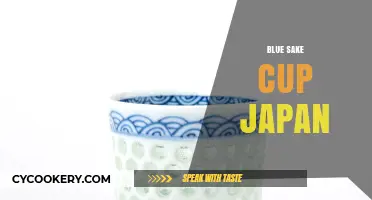 Elegant Blue Sake Cup: A Japanese Tradition and Cultural Icon
