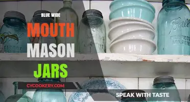 Creative Uses for Blue Wide Mouth Mason Jars in Your Home