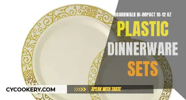 Sturdy and Stylish: Hi-Impact Plastic Dinnerware Sets for a Carefree Feast