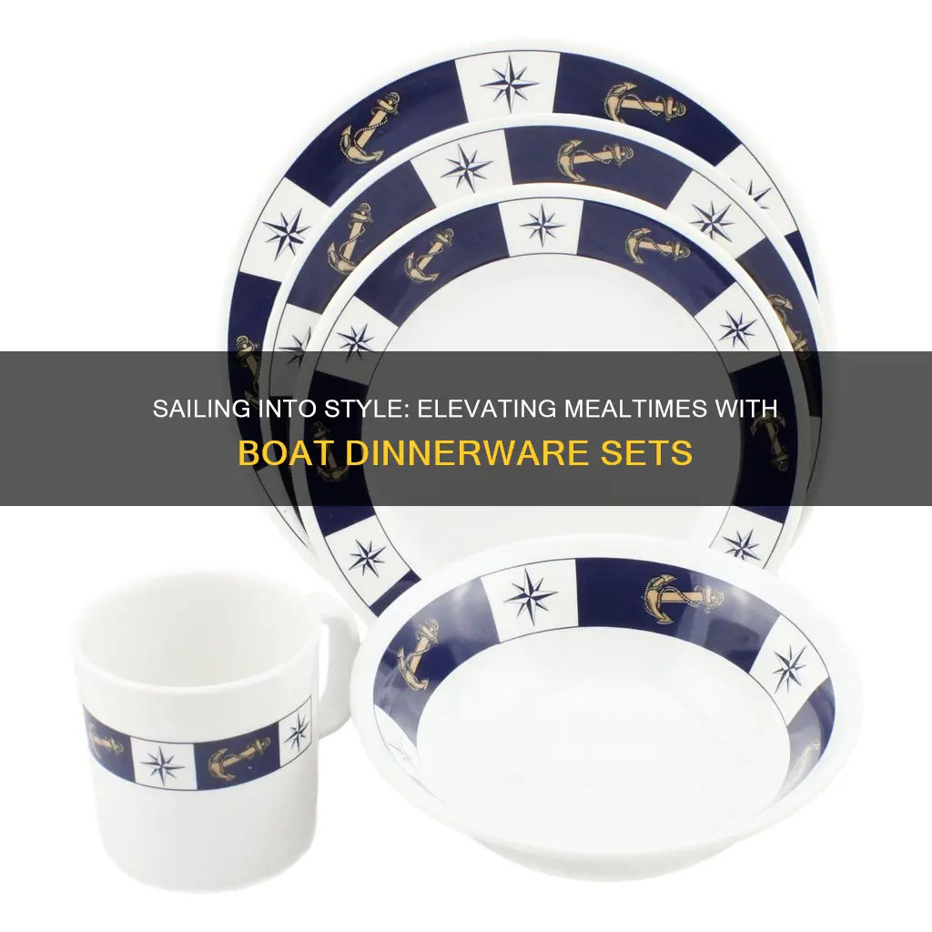 boat dinnerware set