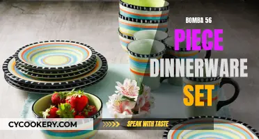 Elegant Dining with the Bomba 56-Piece Dinnerware Set