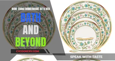 Bone China Brilliance: Elevating Dinnerware with Bed Bath and Beyond's Luxurious Sets