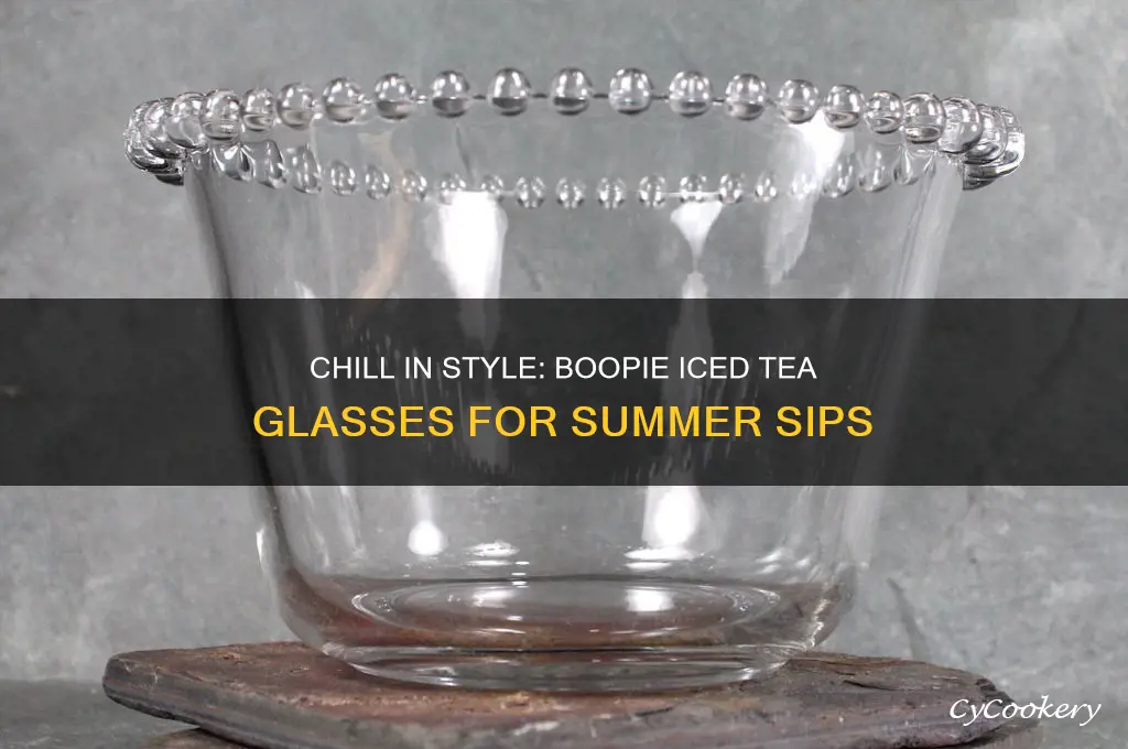 boopie iced tea glasses