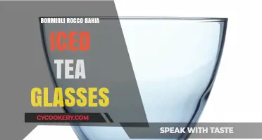 Bormioli Rocco Bahia Glasses: Perfect for Iced Tea Lovers