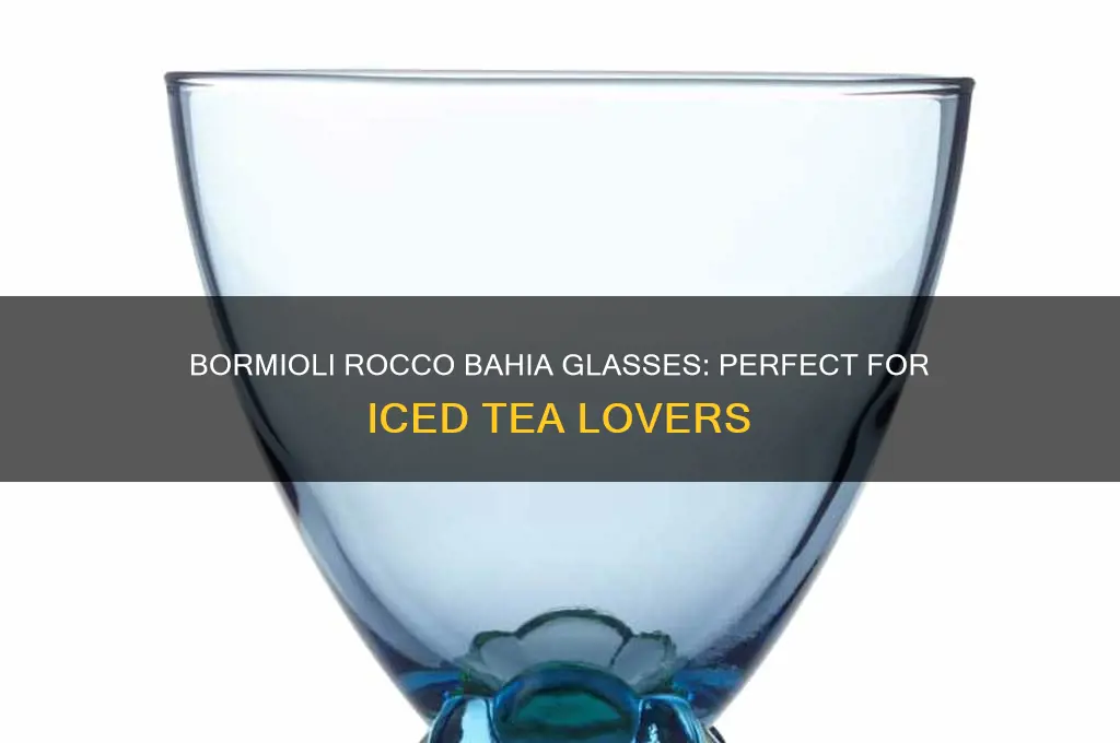 bormioli rocco bahia iced tea glasses