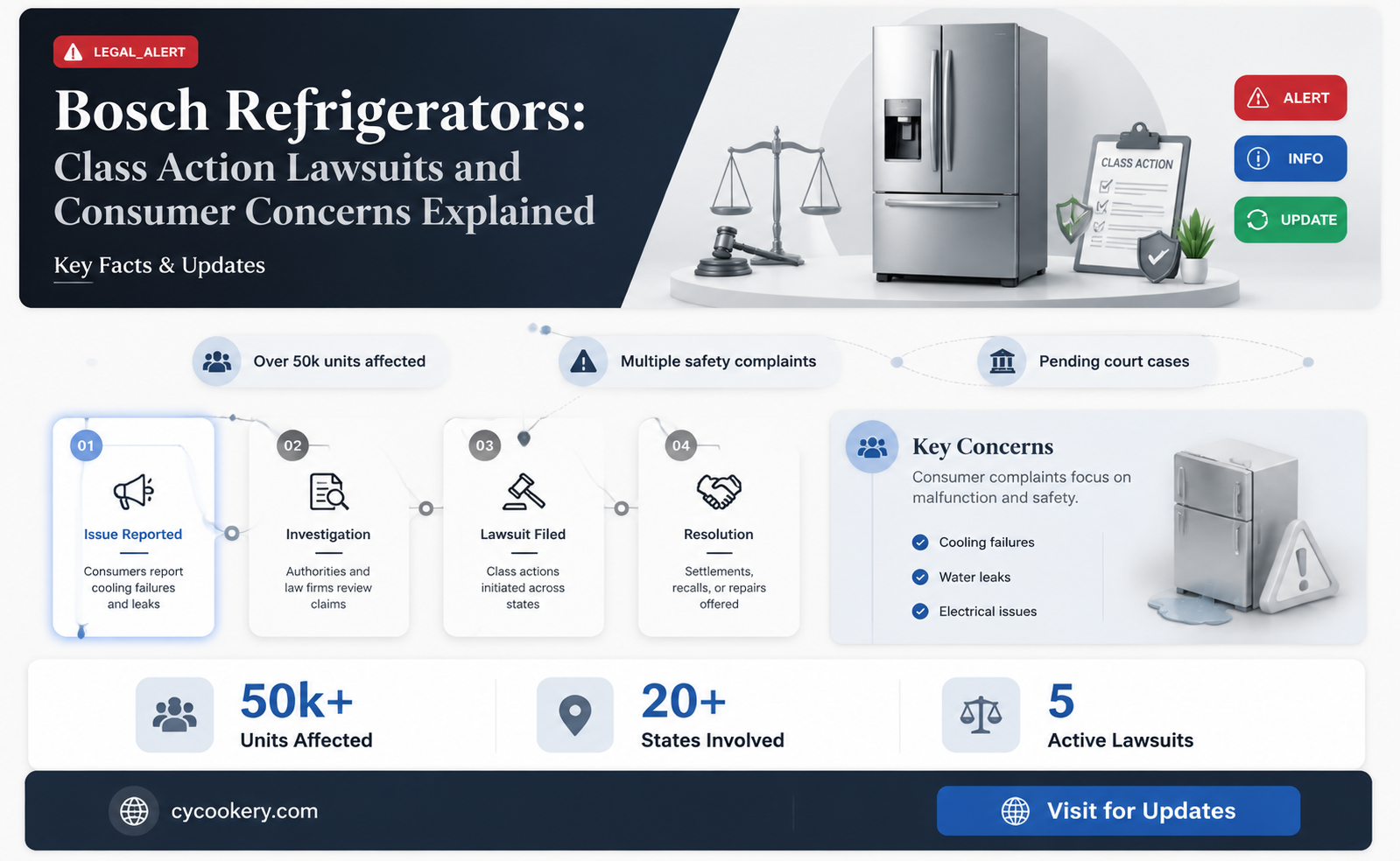 are bosch refrigerators have any class action lawsuit