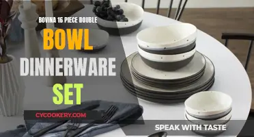 Elegant Entertaining with the Bovina 16-Piece Double Bowl Dinnerware Set