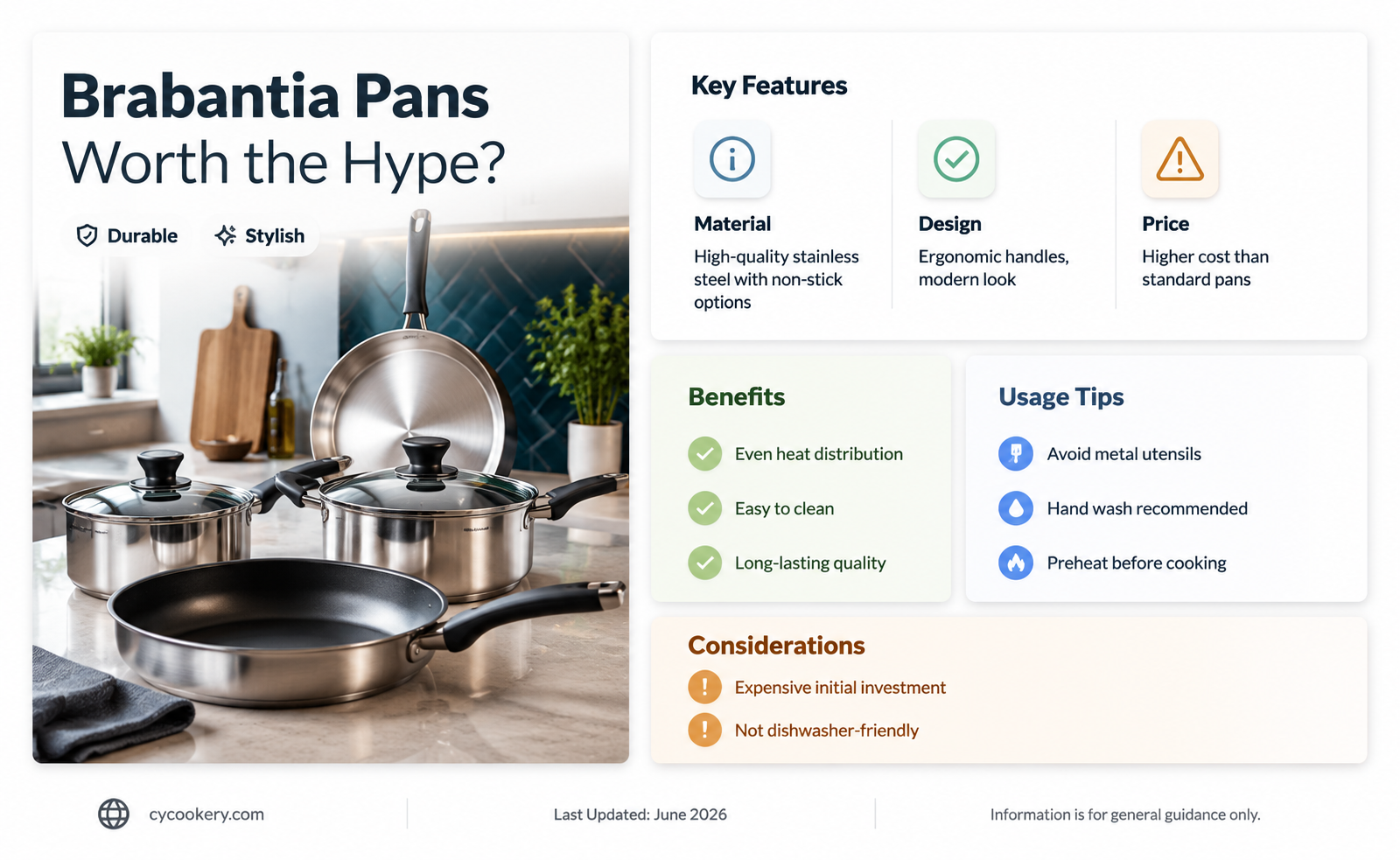 are brabantia pans good