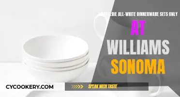 Williams Sonoma Exclusively Launches All-White Brasserie Dinnerware Sets