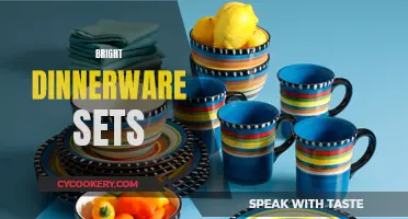 Dazzling Dinnerware: Brighten Up Your Table with Vibrant Sets