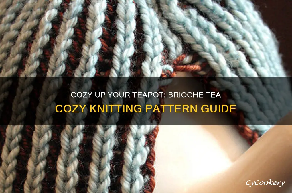 brioche tea cozy pattern