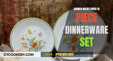 Springtime Splendor: Unveiling the Broken Wildflower Dinnerware Set for Charming Tablescapes