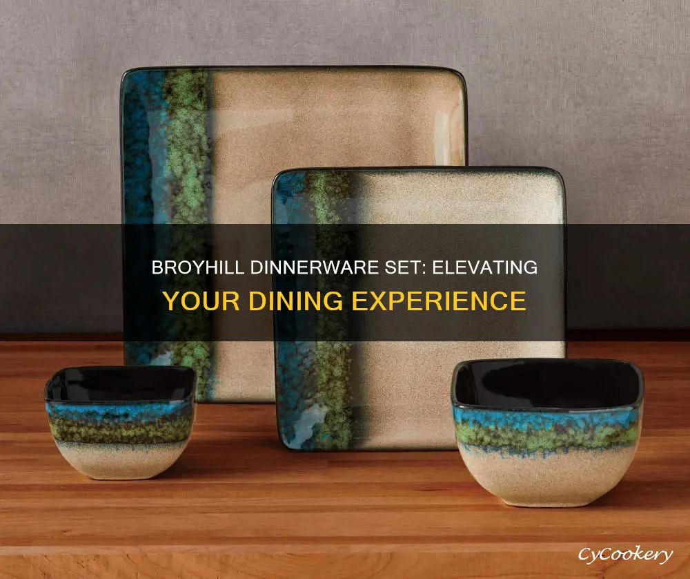 broyhill dinnerware set