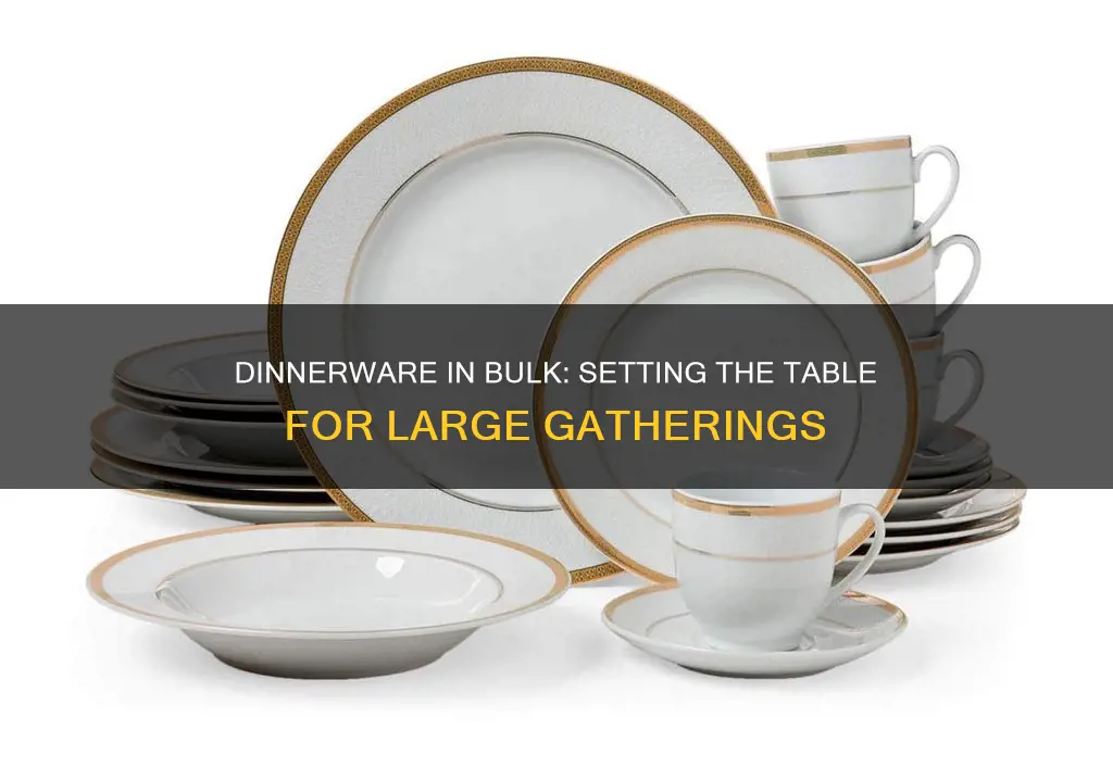 bulk dinnerware sets