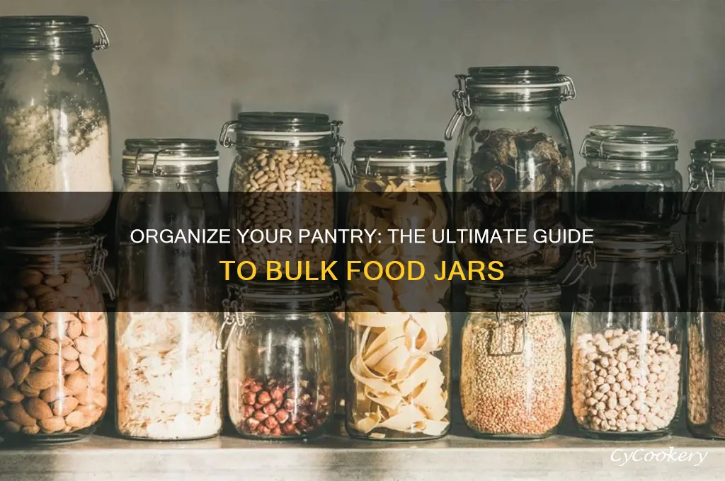 bulk food jars