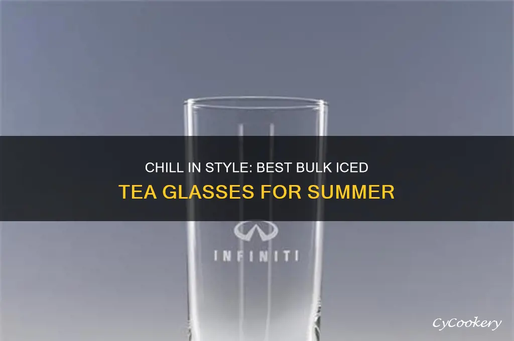 bulk iced tea glasses