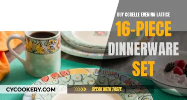 Evening Lattice Elegance: Elevate Your Dining Experience with Corelle's 16-Piece Dinnerware Set