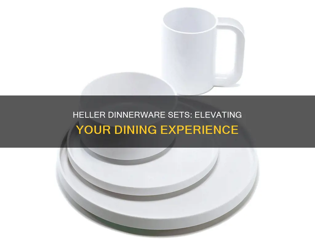 buy heller dinnerware sets