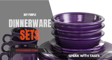 Elegant Amethyst: Elevating Dinnerware with Purple Sets