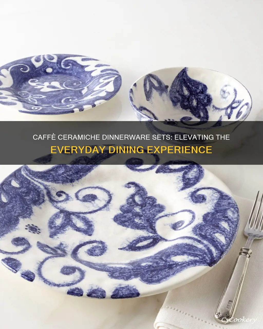 caff ceramiche dinnerware sets