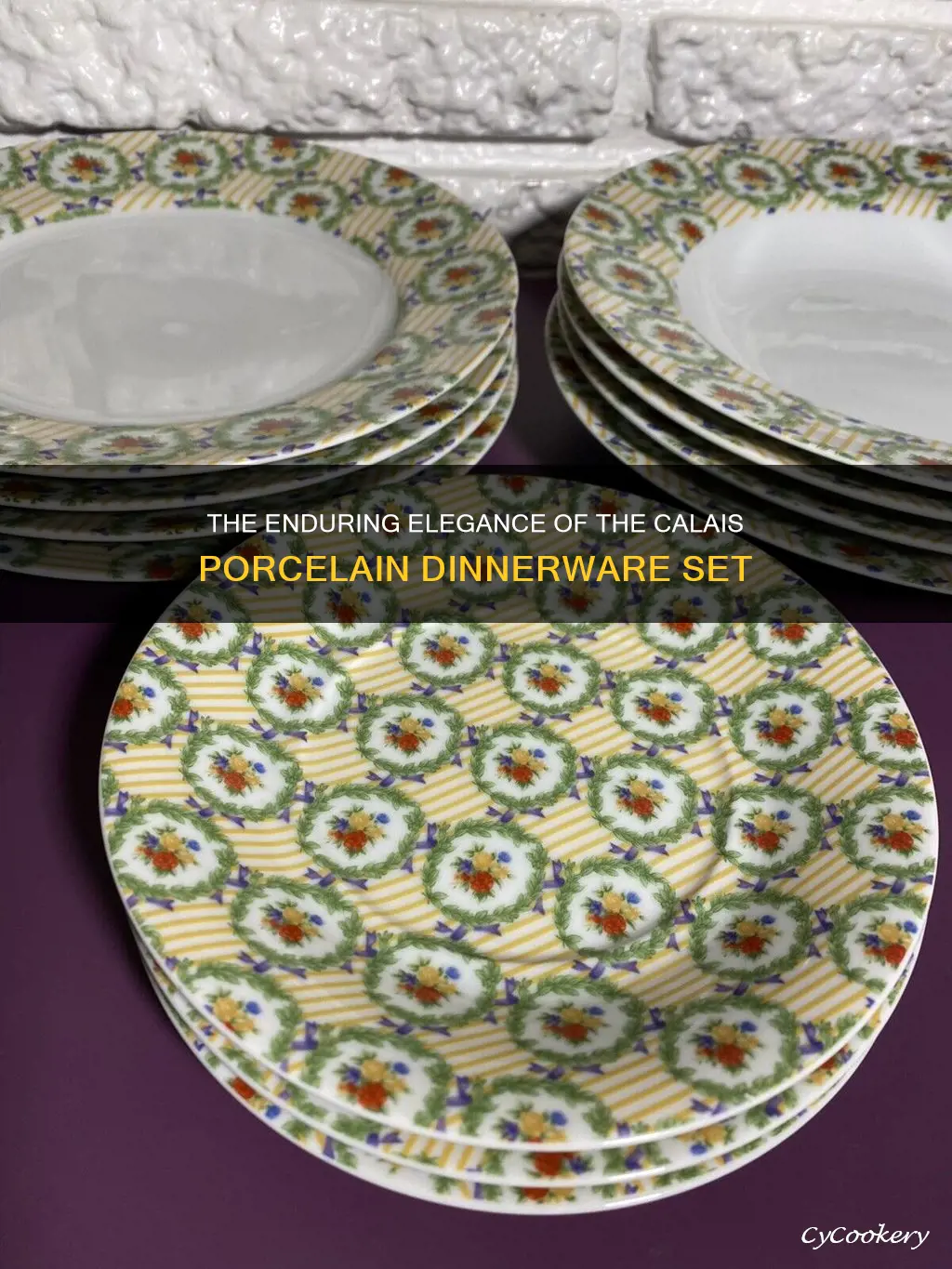 calais porcelan dinnerware set