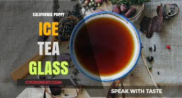 California Poppy Iced Tea: A Refreshing Golden Glass Recipe