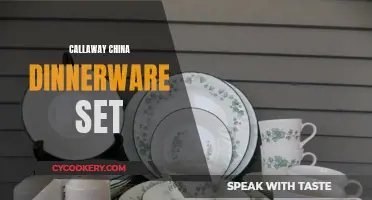 Elegant Entertaining: Elevating Dinner Parties with the Callaway China Dinnerware Set