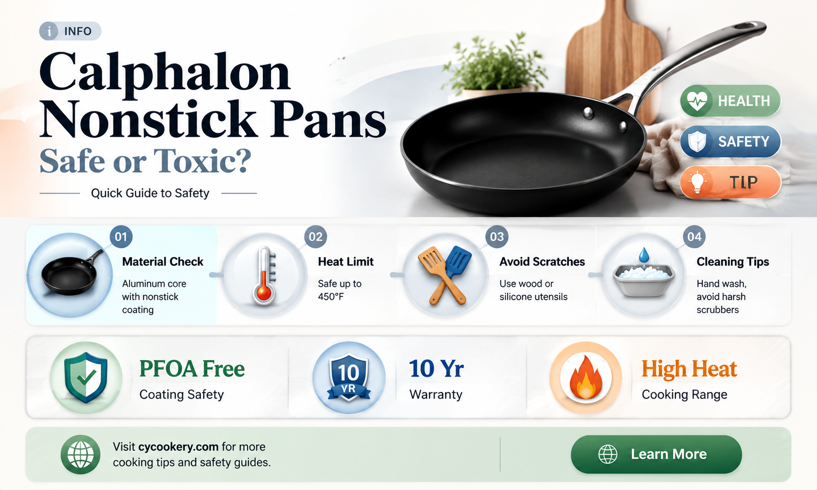 are calphalon nonstick pans toxic